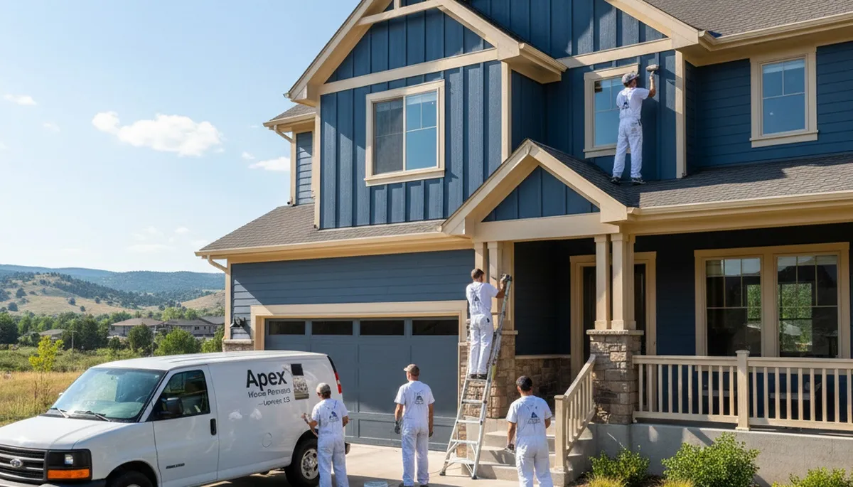 Loveland, CO house painting services by Painting Loveland CO for residential interior and exterior homes
