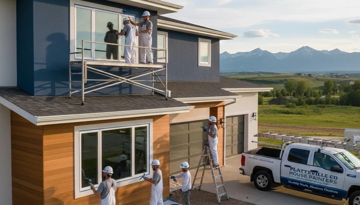 Professional house painting service in Loveland, CO for interior and exterior home painting